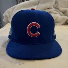New Era 59Fifty Chicago Cubs Blue Fitted Base...