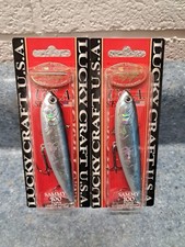 2 Lucky Craft Sammy 100 4" 1/2oz  Luckycraft Walking Spook Topwater Bait