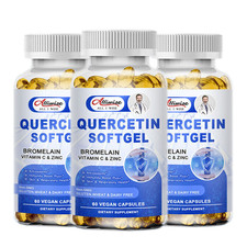 Quercetin With Bromelain Plus Vitamin C  Zinc Natural Immune supplement