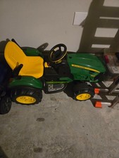 12V Peg Perego John Deere Ground Force Tractor Ride-on, for a Child Ages 3-7