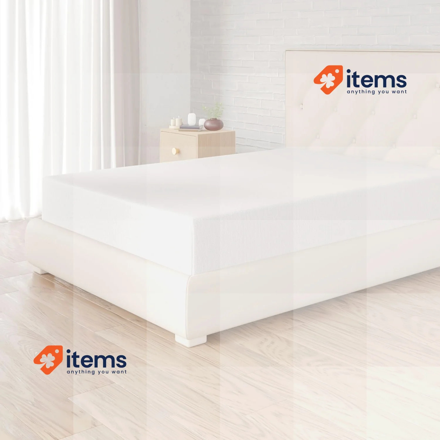 Amazon Basics Ropa de Cama Jersey Algodón Pequeño Sábana Individual 30CM