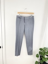 Banana Republic Sloan Gray Blue Pleated Work Career Pants Women’s 4 New
