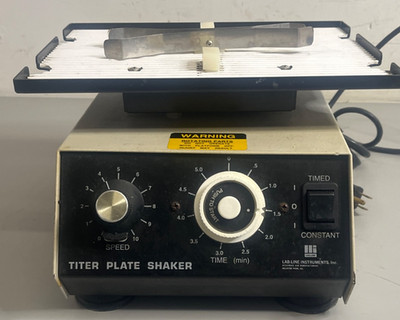 Barnstead Lab-Line 4625 Titer Plate Shaker Lab Mixer - Powers up & Runs