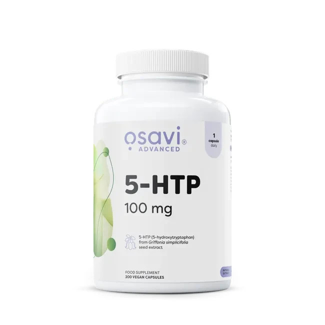 Osavi 5-HTP 100mg 200 Vegan Capsules | Griffonia 30% 5-HTP
