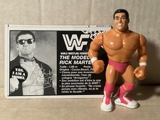 WWF Hasbro Series 6 Rick "The Model" Martel Loose VF/NM With Bio Card