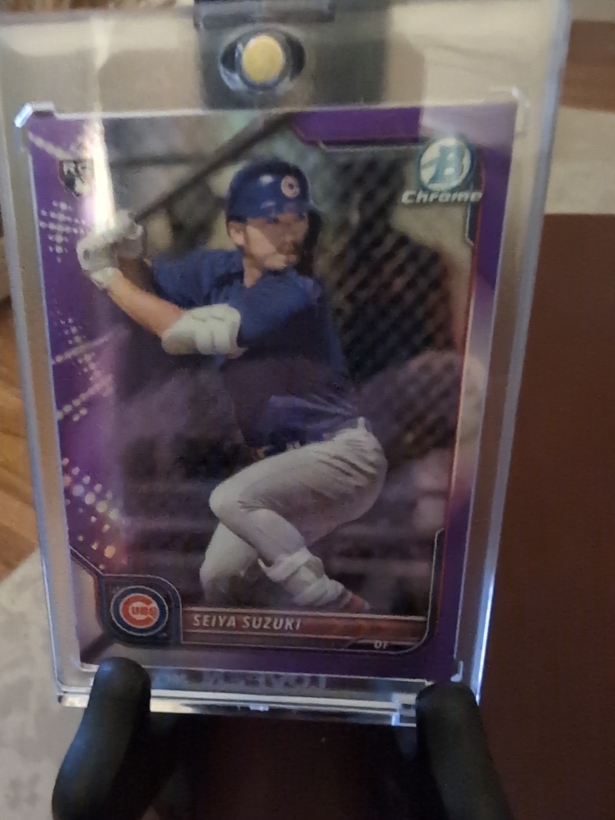 2022 Bowman Chrome - Seiya Suzuki #69 Purple Refractor /250 (RC)