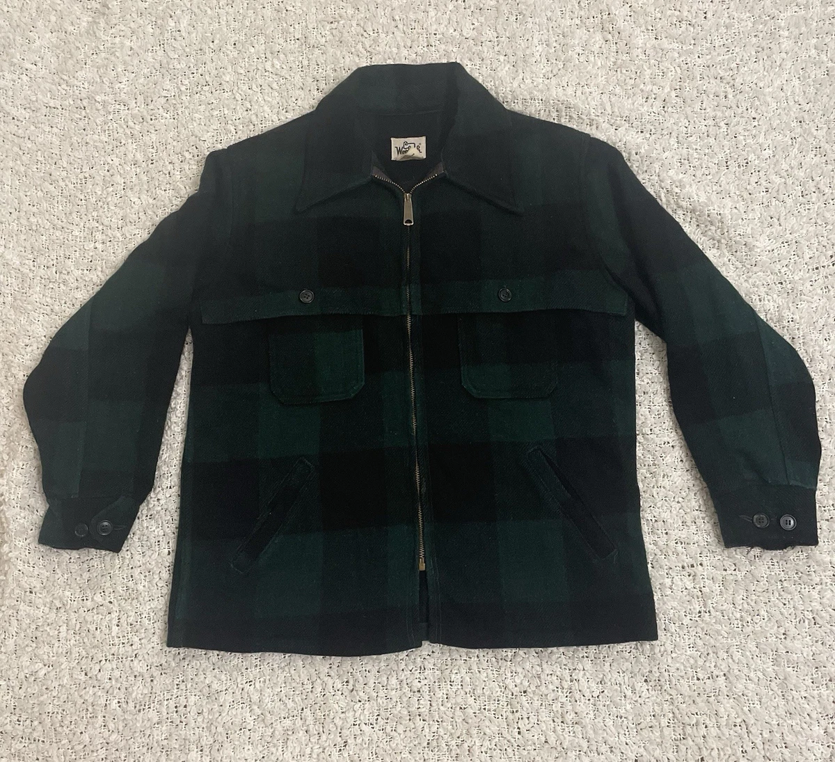 vintage woolrich hunting jacket products for sale | eBay