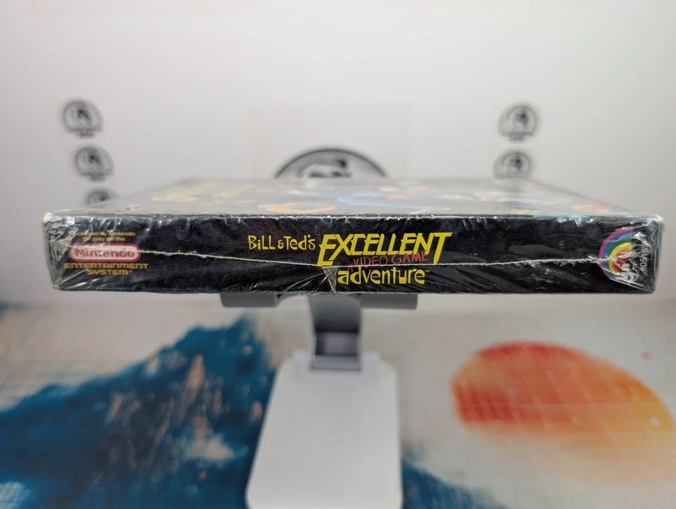 NES Sealed New! Bill And Ted's Excellent Adventure. Minor Corner Damage. - Image 3 of 4