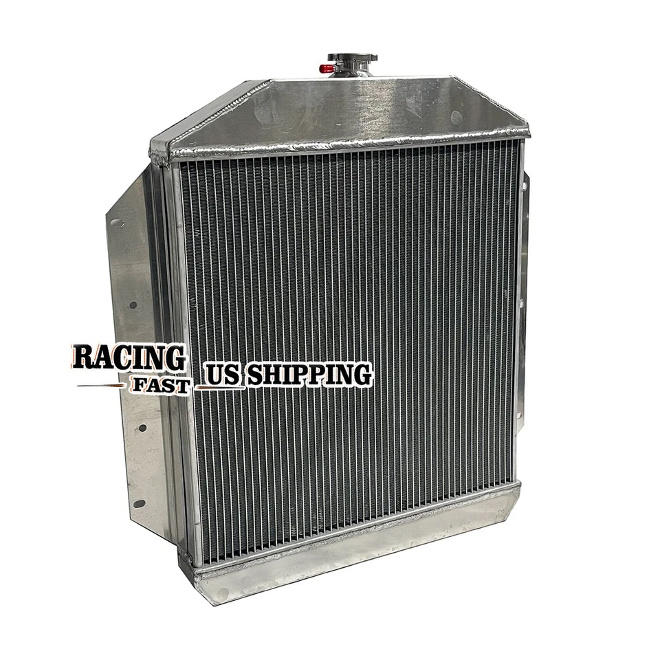 Radiador de aluminio completo para motor Ford Deluxe L6 1949 1950 1951 3,7 L OEM##CC49-6 Foto 2 de 4