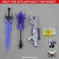 3D DIY Sword Hammer Gun Mini Elf Weapon Upgrade Kit For Siege SSGE Megatank