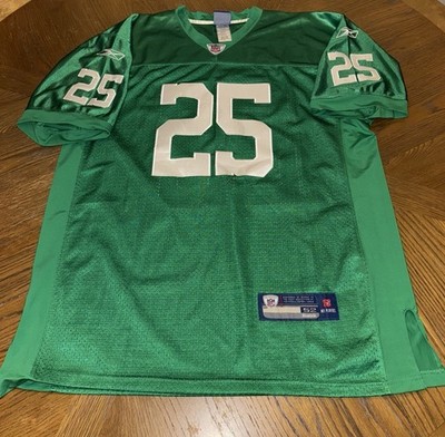 RARE Philadelphia Eagles LeSean McCoy Kelly Green Authentic Reebok Jersey  Sz 52