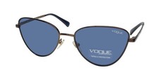 NEW VOGUE 4145SB SUNGLASSES METAL PLASTIC WOMENS BROWN 507420 54-16-135 CAT