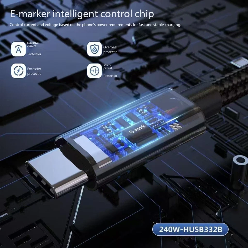 Thunderbolt 5 USB 4 PD 16K 120Gbps Type C Fast charging iMac Mini iPad iPhone - image 4 of 4
