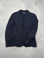 Polo Ralph Lauren Classic Navy Cotton Blazer Jacket Size 6