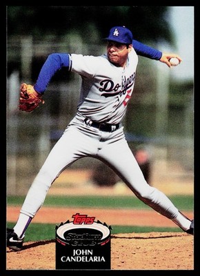1992 Stadium Club - John Candelaria #164 - Los Angeles Dodgers