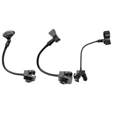 Gooseneck Mic Clip Gooseneck Microphone Holder 360 Degree Mic Clip Holder for