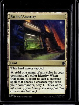 Path of Ancestry - 70 - TMC - NM - MTG Magic the Gathering