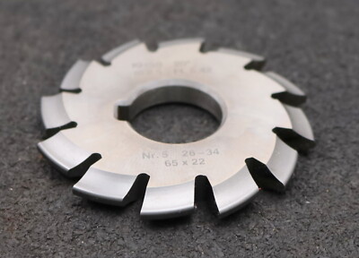 DOLD Zahnformfräser m= 2,5mm No. 5 für Z= 35-54 EGW 20° gear profile cutter