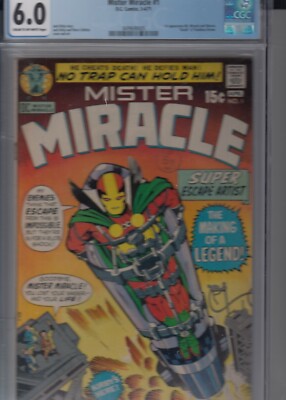 Mister Miracle 1 - 1971 - Kirby - CGC 6.0 - PRICE REDUCTION