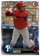 2016 Bowman Prospects Jhailyn Ortiz  BP31