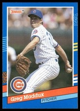 1991 Donruss #374 Greg Maddux Chicago Cubs Baseball Card