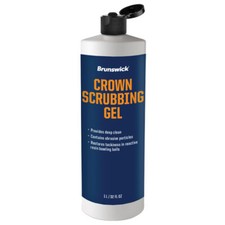 Brunswick Crown Factory Scrubbing Gel Bowling Ball Cleaner 32oz - Free Shipping 