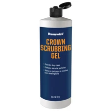 Brunswick Crown Factory Scrubbing Gel Bowling Ball Cleaner 32oz - Free Shipping!