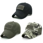 American US Flag Baseball Cap Mesh Trucker Tactical Operator Army Camo Hat