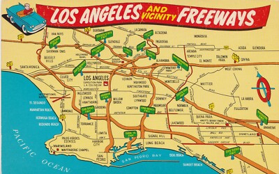 AK Los Angeles and vicinity freeways