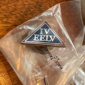 Vtg Delta IV Rocket EELV Enamel Lapel Pin Tie Tack Boeing Defense US Air Force