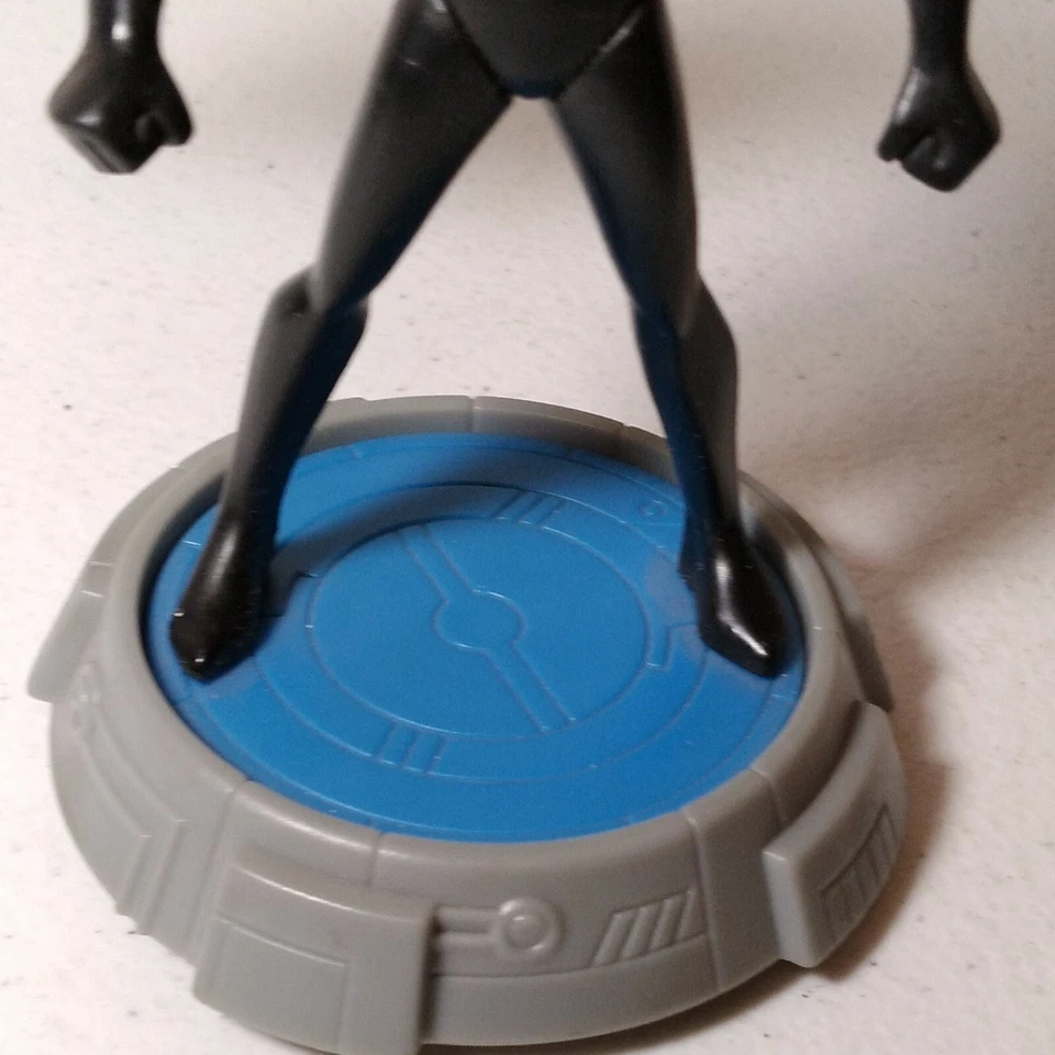 Burger King 2000 #7 Batman Beyond 6" Ala de Acción Base Giratoria Capa Roja Usado en Excelente Condición Foto 3 de 4