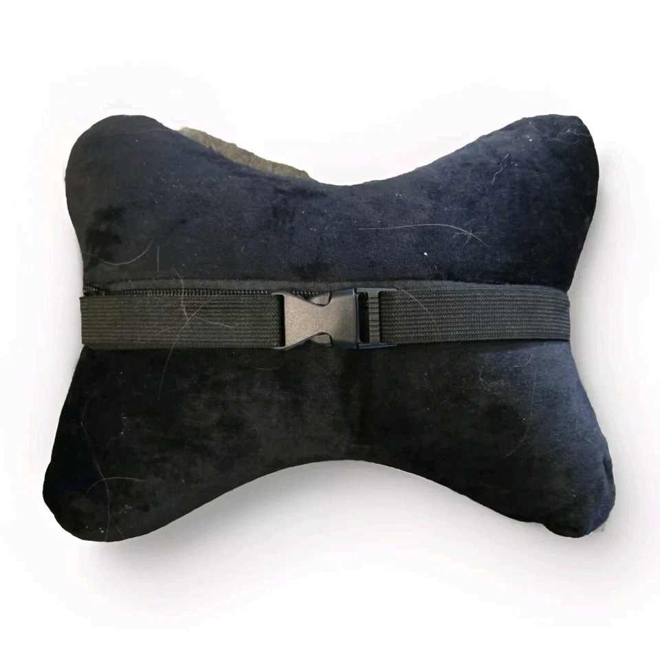 Цельный автомобильный подголовник шейная подушка со стразами для вождения с хрустальными бантиками - Изображение 2 из 2