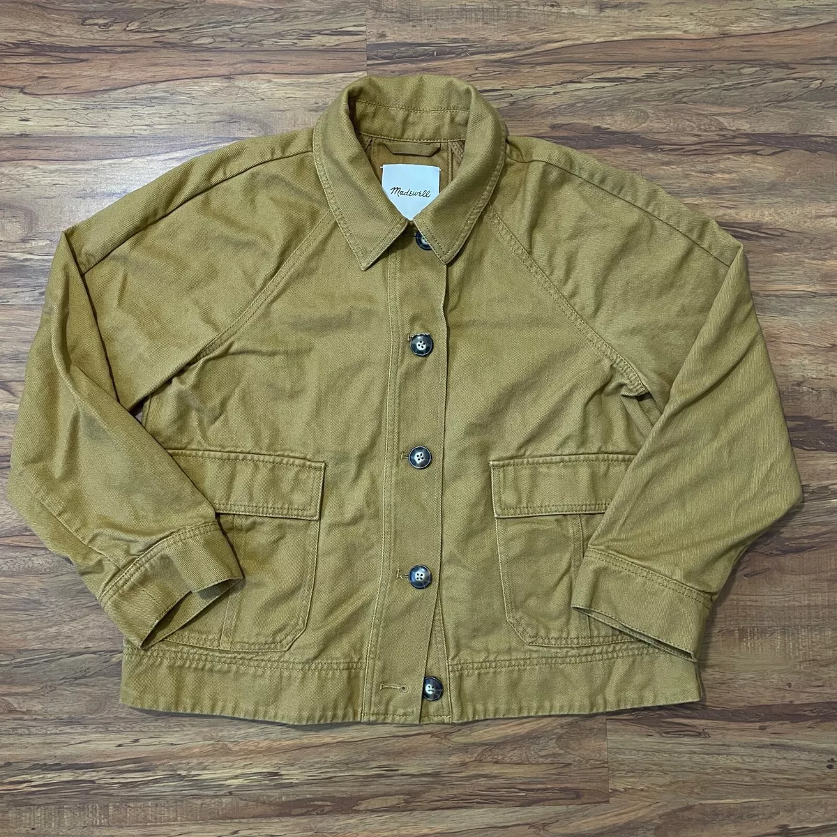 Madewell khaki hotsell jacket