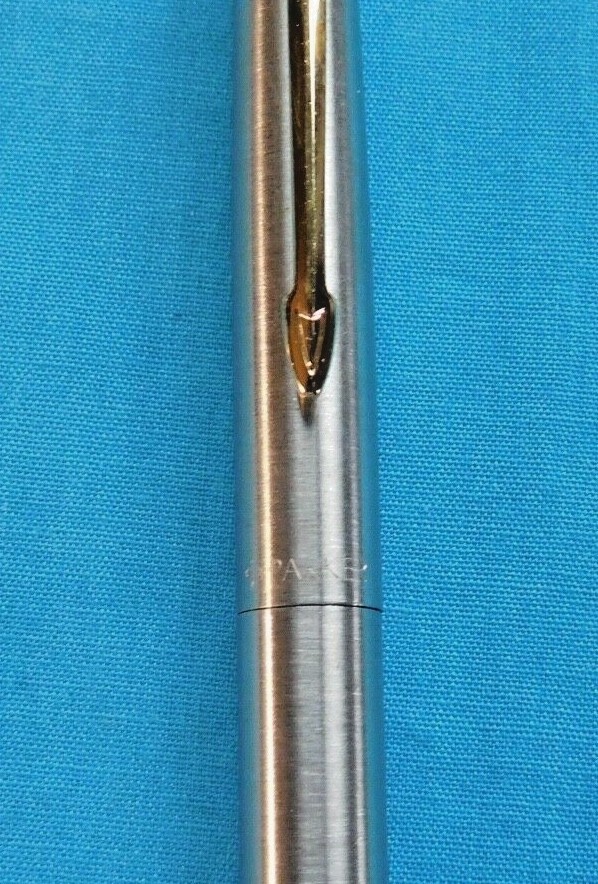 VINTAGE PARKER MECHANICAL PENCIL NIB GOLD/SILVER ARROW WRITING INSTRUMENT~NEW