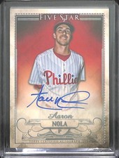 2016 Topps Five Star Autograph #FSA-AN Aaron Nola