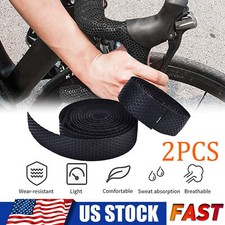 2Pcs Bicycle Handlebar Tape Non-Slip Silica EVA Road Bike Handle Bar Wrap Straps