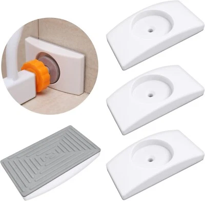 OBIDODI 4 Pack Baby Gate Wall Protector, Wall Saver Stair Gate Wall Protector For Baby