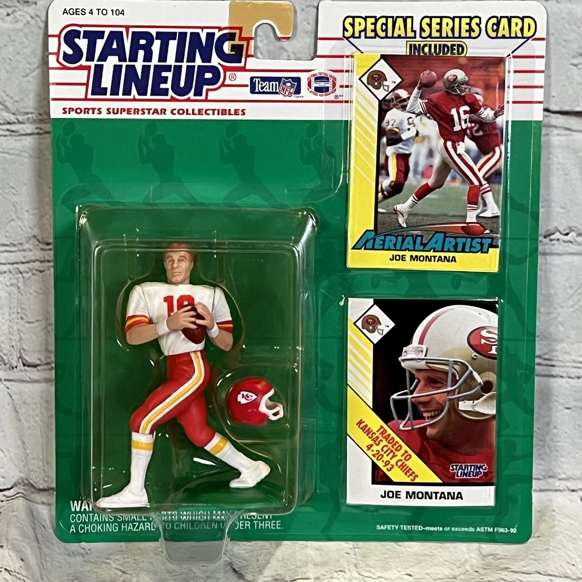 Las mejores ofertas en Joe Montana figuras de acción de la NFL | eBay
