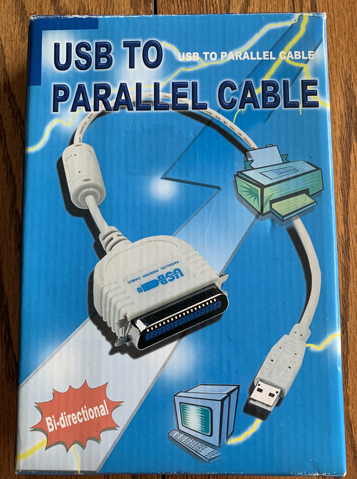 6ft USB to Parallel Cable BiDirectional KV200V1 eBay