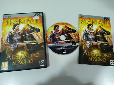 Sparta II las Conquistas de Alejandro Magno Juego para PC DVD-Rom