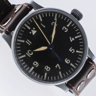 STOWA FLIEGER B-UHR DER DEUTSCHEN LUFTWAFFE 55mm PILOT WWII UHR FL23883 - Bild 1 von 4