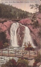 North Cheyenne Canon, COLORADO - Helen Hunt Falls - long dresses & hats