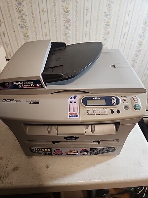 Brother DCP-7020 All-In-One Laser Printer Unable to Print AS IS See Desc