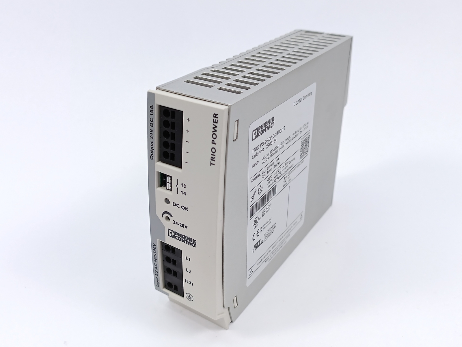 Phoenix Contact 2903154 Trio-Ps-2G/3AC/24DC/10 Power Supply Unit 24V 10A
