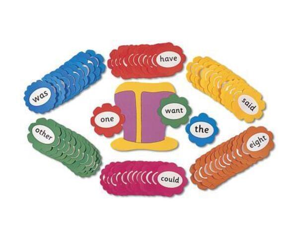 Thumbnail - Jolly Phonics Tricky Word Wall Flowers | Sue Lloyd | In Print Letters