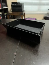 Under Center Navigation Touch Screen Organizer Compartment Box For Tesla X and S