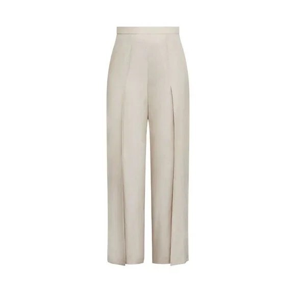 NWT BCBG MAXAZRIA MICHAEL WIDE LEG FRONT SLIT DRESS PANTS NWT BCBG MAXAZRIA MICHAEL WIDE LEG FRONT SLIT DRESS PANTS