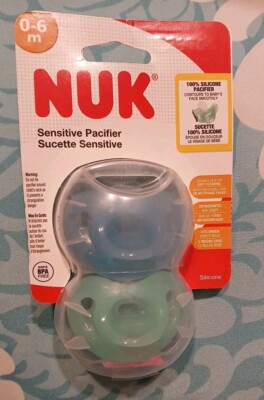NUK for Nature 100% Comfy Silicone Pacifier 0-6m - Mid