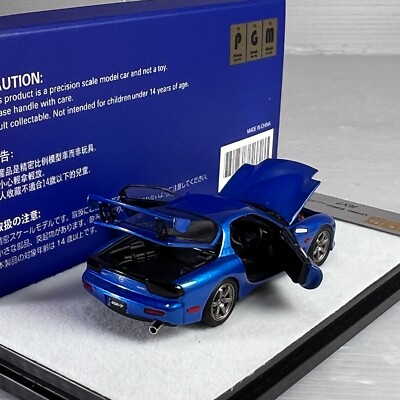 1/64 PGM Mazda RX7 FD3S Blue Open & Close Ltd 999 pcs | eBay