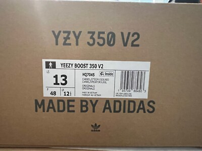 Size 13 - adidas Yeezy Boost 350 V2 Low Carbon Beluga *New  display picture 3